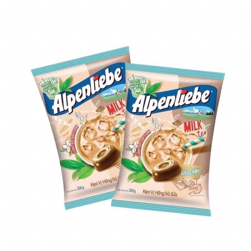 Kẹo Alpenliebe Vị Hồng Trà Sữa(gói 94viên-329gr)
