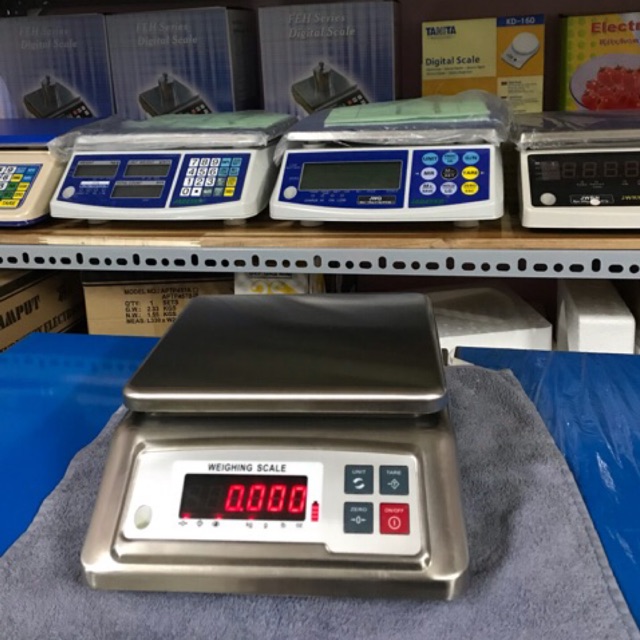Cân hải sản chống nước HSW 3kg. 7,5kg. 15kg. 30kg