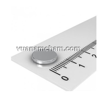 Nam châm viên đất hiếm D10x1.8 mm