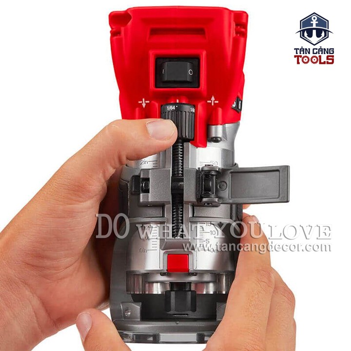 Máy Phay Cầm Tay Dùng Pin Milwaukee M18 FTR - 0C ( Thân Máy )