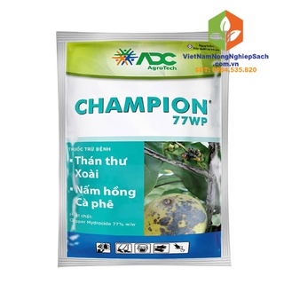 Gói 100gr - champion 77wp - trừ bệnh, sạch thán thư
