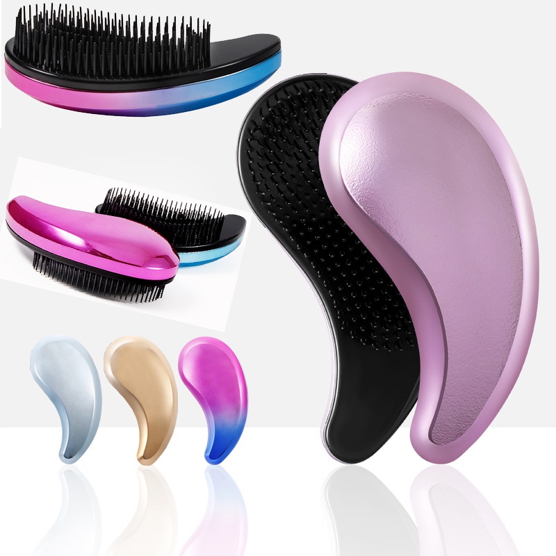 Lược Chải Tóc Mát Xa Da Đầu Chống Rụng Màu Sắc Gradient