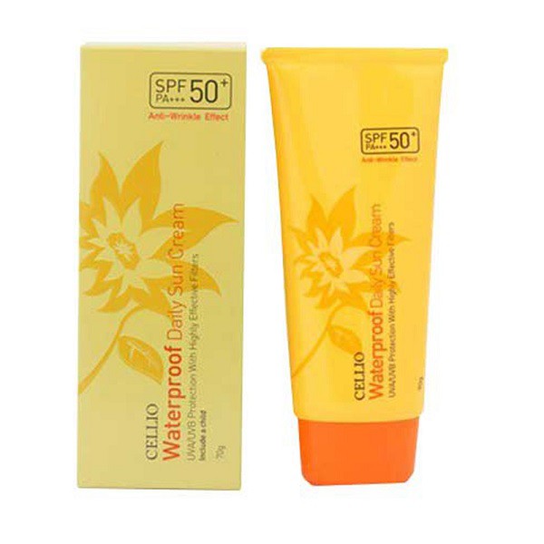 Kem chống nắng dưỡng trắng da Cellio Sun Whitening Cream SPF 50+ PA+++ 70ml