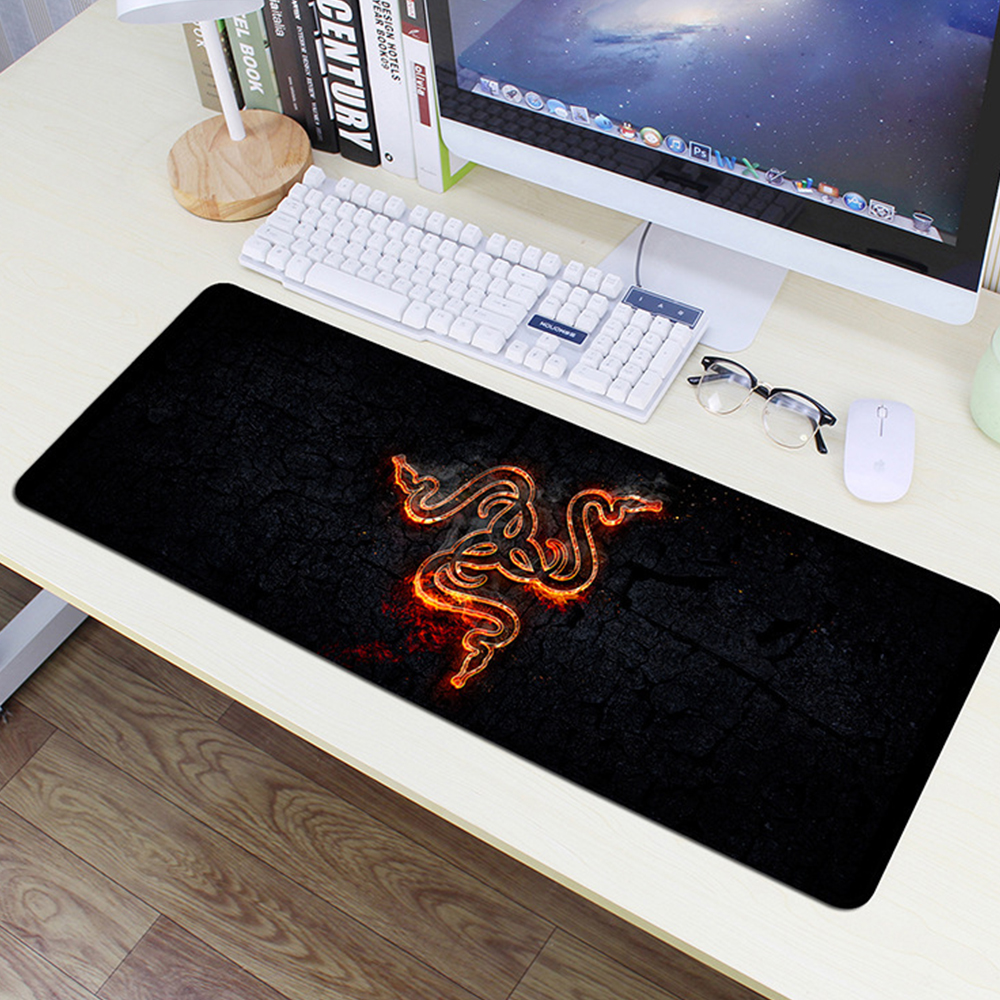90*40CM Ultra Large Mouse Pad Gaming Mouse Pad Non-slip Utra-smooth Office Desk Mat Mouse Mat Soft Skin-friendly Extension Keyboard Mouse Pad