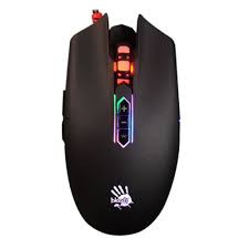 Chuột Gaming A4Tech Bloody Q80 Neon X-Glide 3200 DPI - Hàng Chính Hãng