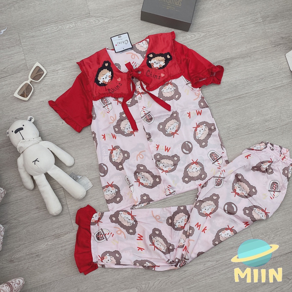 [NGỦ CAO CẤP] BỘ PYJAMA CÔ BÉ CUTE - CHẤT LIỆU LATIN CAO CẤP - PHIÊN BẢN ĐÁNG YÊU
