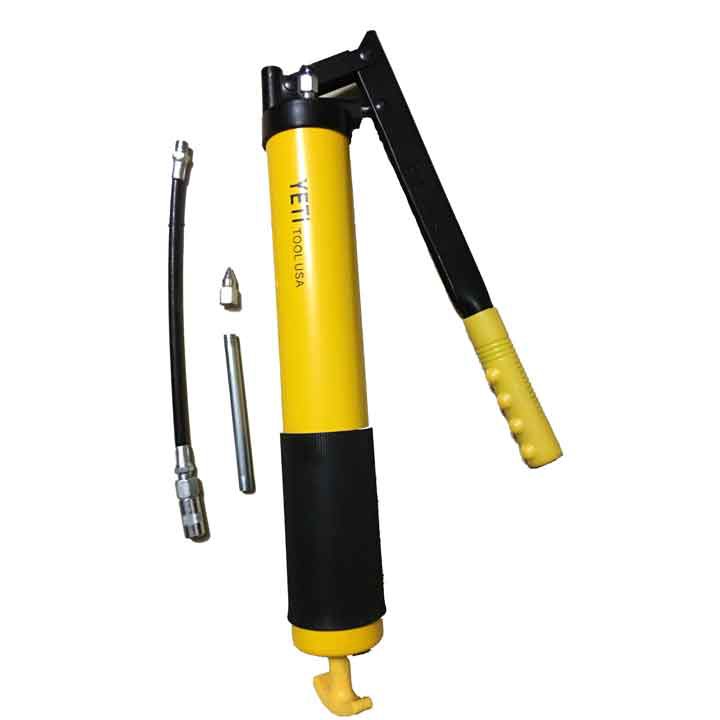 Tay Bơm Mỡ, Súng Bơm Mỡ YETI Cao Cấp 600cc Hàng Chuẩn