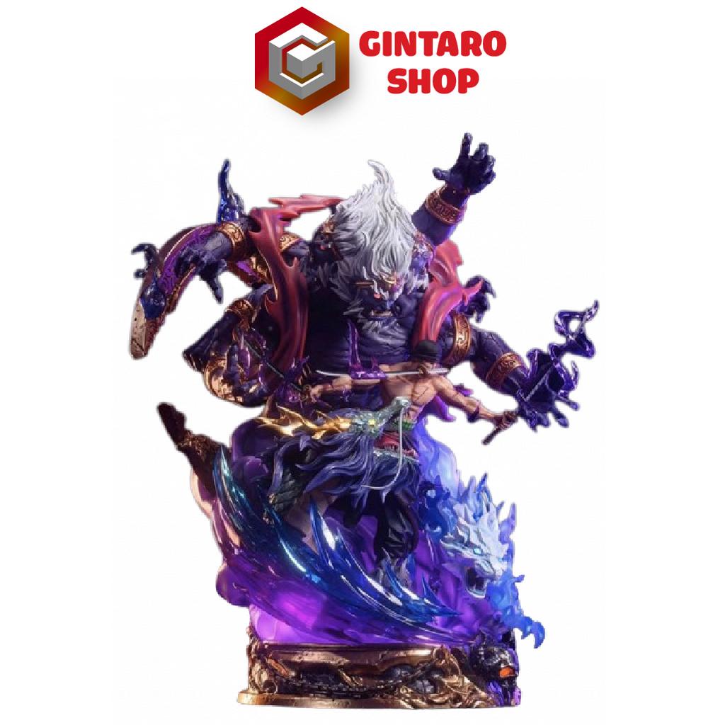 Mô hình One Piece Zoro quỷ thần Asura cực chiến và ngầu, Mô hình Zoro quỷ thần Asura cao 22 cm Full Box