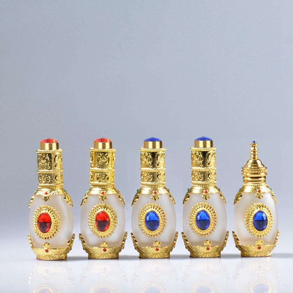 Chai Rỗng Bằng Kim Loại Cổ Điển Sang Trọng Đựng Nước Hoa Có Thể Đổ Đầy