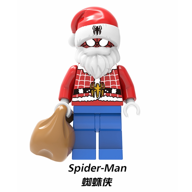 Mô Hình Lắp Ráp Lego Đồ Chơi Nhân Vật Siêu Anh Hùng Iron Man Spider-Man Captain America Xh981