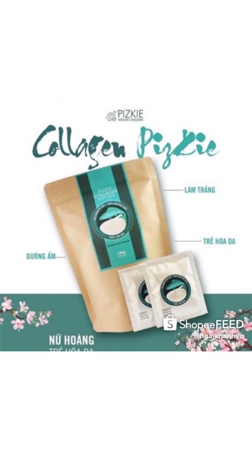 Collagen cá hồi Pizkie - BÍ QUYẾT ĐẸP TOÀN DIỆN TỪ DA ĐẾN TÓC | Thế Giới Skin Care