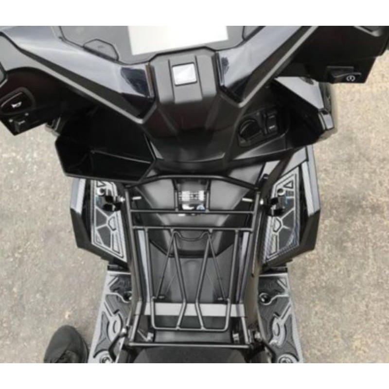 BAGA GIỮA TITAN AB 2013 - 16 - 20 ARIBLADE 2020 INOX ĐEN