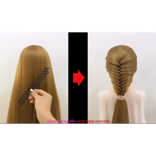 Dụng cụ làm tóc - tết tóc - búi tóc - uốn tóc xoăn