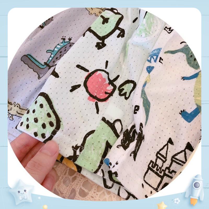 Bộ Đồ 3 Lỗ Thông Hơi Cho Bé Trai