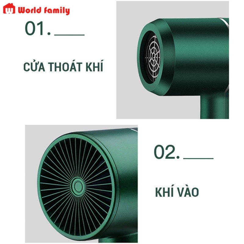 [Voucher &amp; Dịch vụ] máy sấy tóc công suất lớn 2 chiều chuẩn salon  lược sấy