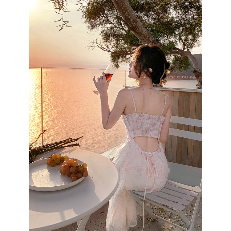 Jane Váy dây đi biển mùa hè nàng Ther ẢNH THẬT CUỐI