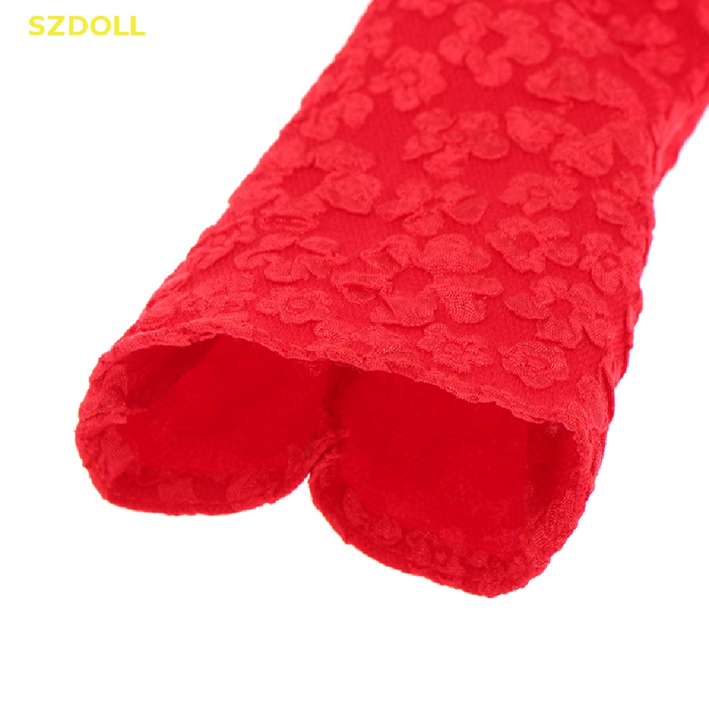 Đầm Dài Tay Phồng In Họa Tiết Thời Trang Cho Búp Bê 28-30cm 1 / 6