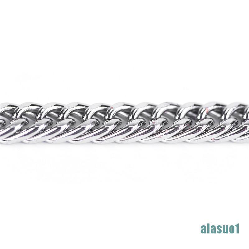 Vòng Tay Dây Xích Bằng Thép Không Gỉ Phong Cách Punk Cá Tính Cho