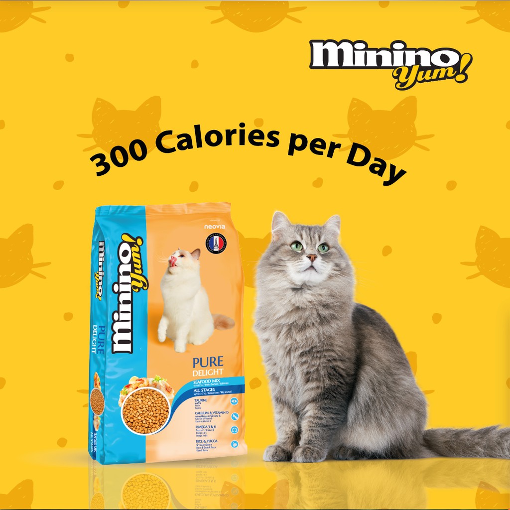 [1.5kg] Hạt Minino Yum Cho Mèo Mọi Lứa Tuổi Vị Hải Sản