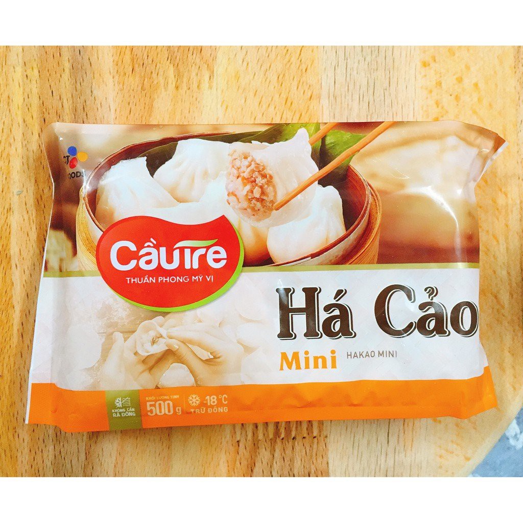 (Chỉ giao TPHCM) Há cảo thượng hạng / hải sản/ mini Cầu Tre gói 300g/500g