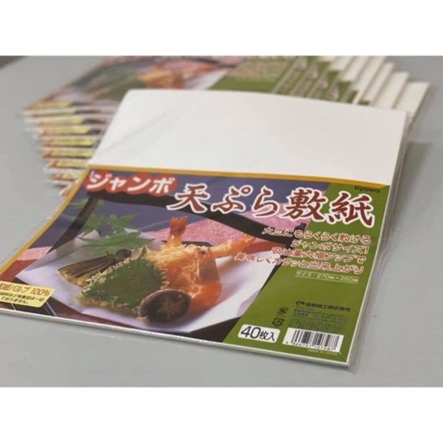 Giấy thấm dầu ăn Nhật