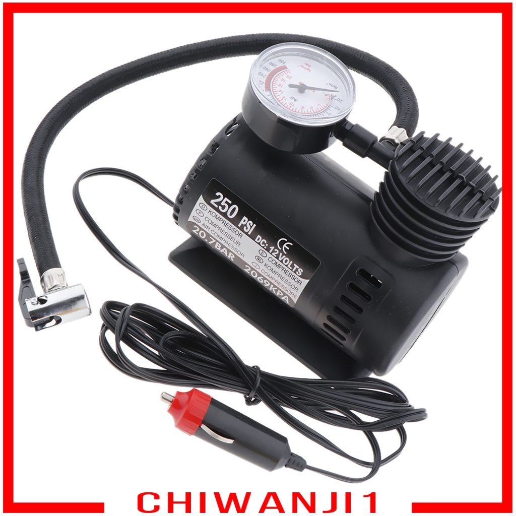 Máy bơm hơi lốp ô tô 300 PSI 12V Mini Air có đồng hồ đo #2