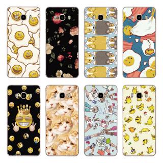 Ốp điện thoại bằng TPU mềm in mặt cười chống sốc cho Samsung Galaxy J710 /J510 /J310 /J7 J5 J3 2016
