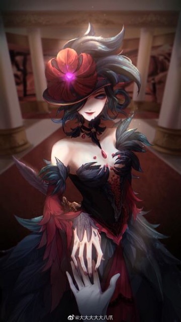 5 Ảnh Poster Identity V khổ A4 khác nhau có đề can dán