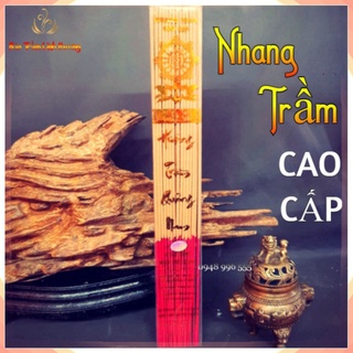 Hộp Nhang Trầm Hương Quảng Nam Cao Cấp - Hương Thơm Tự Nhiên Không Hóa Chất An Toàn Sức Khỏe Hộp 100Gr