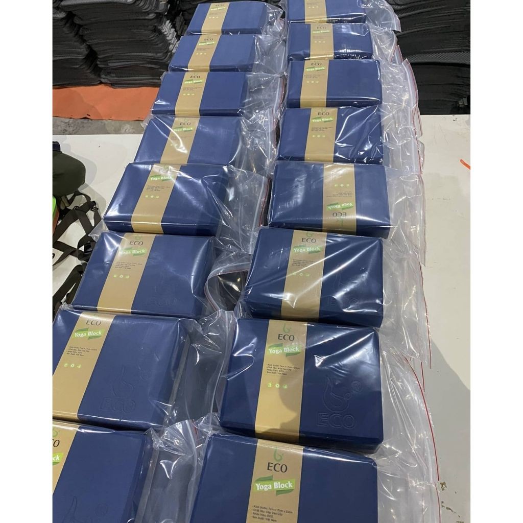 Gạch Tập Yoga Thương Hiệu ECO, Gạch 300g Không Lún, Đầm Tay S1GACH