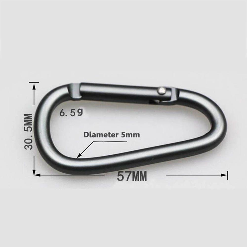 Móc Khóa Carabiner Bằng Hợp Kim Nhôm