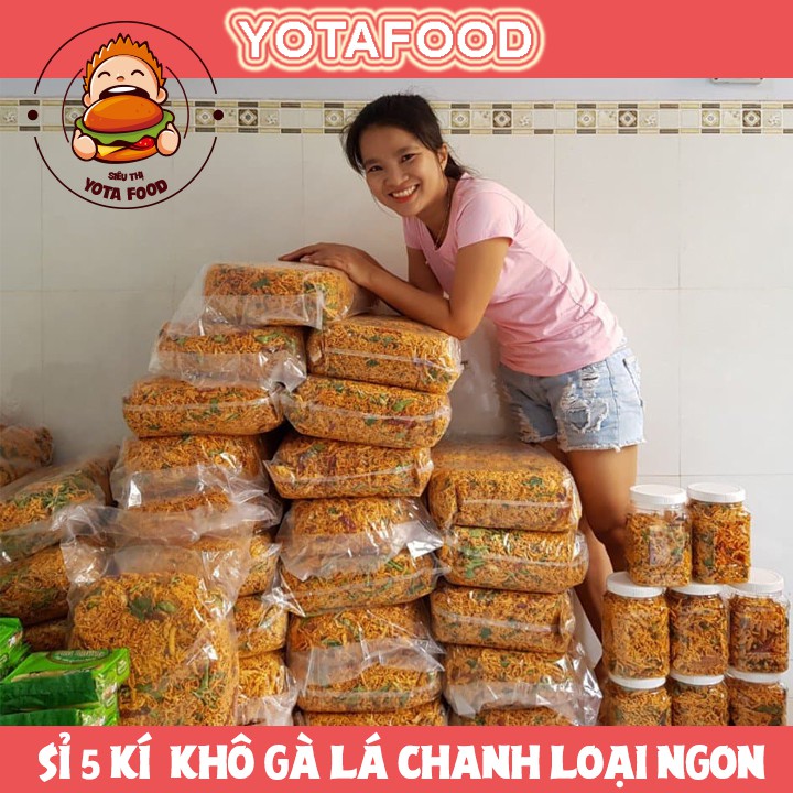 Khô gà giá sỉ loại 1 ( 5 kí ) | Yotafood | BigBuy360 - bigbuy360.vn