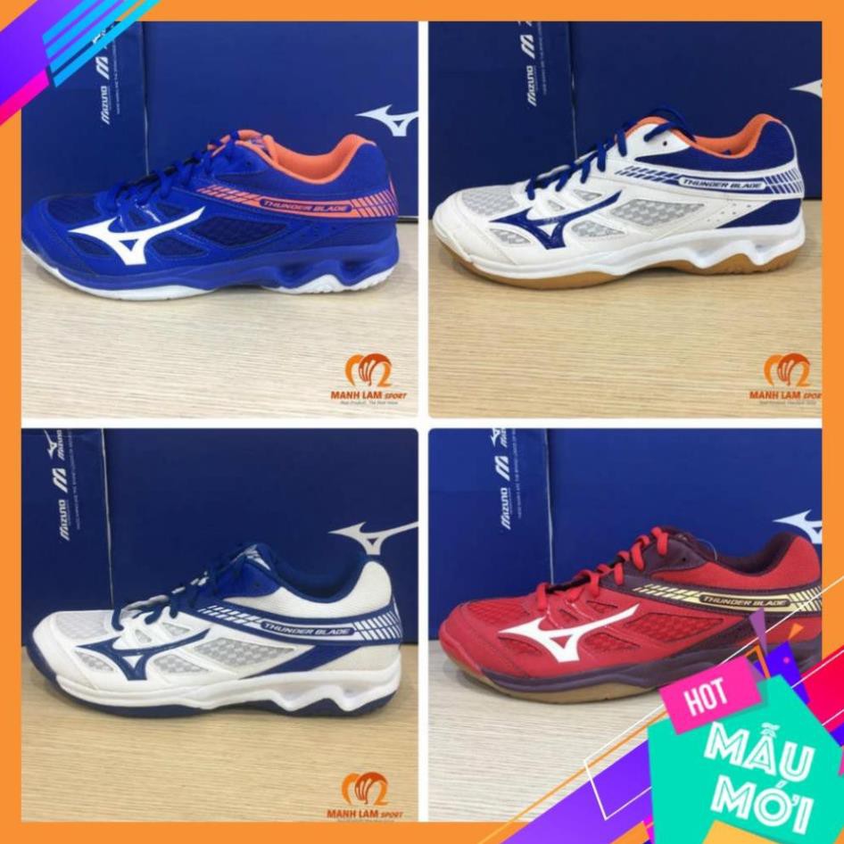 xiêu giảm giá ⚡ Giày cầu lông Mizuno Thunder Blade < : :)) . ｡