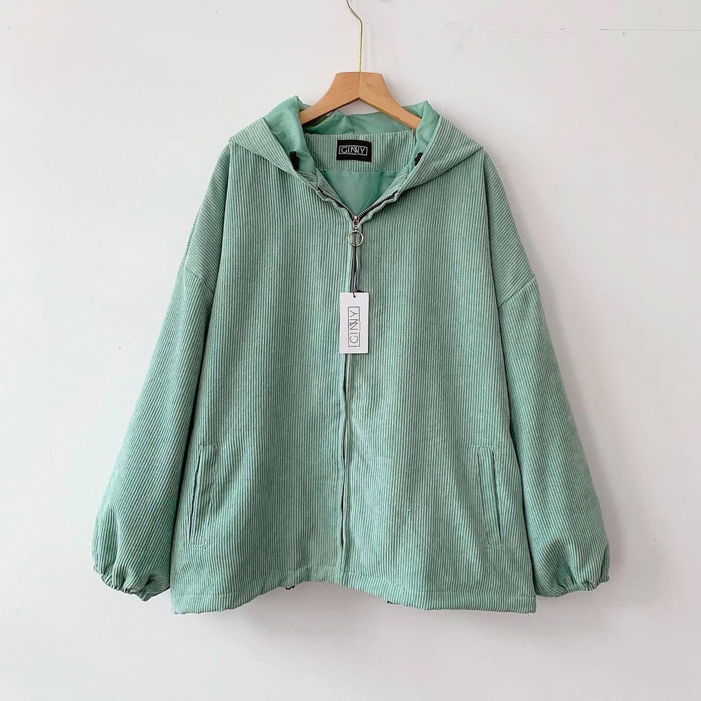 Áo Khoác Nhung Tăm ULZZA 2 Lớp | Áo Khoác Thời Trang Nữ | Form Rộng Freesize | Phong Cách Hàn Quốc | BigBuy360 - bigbuy360.vn