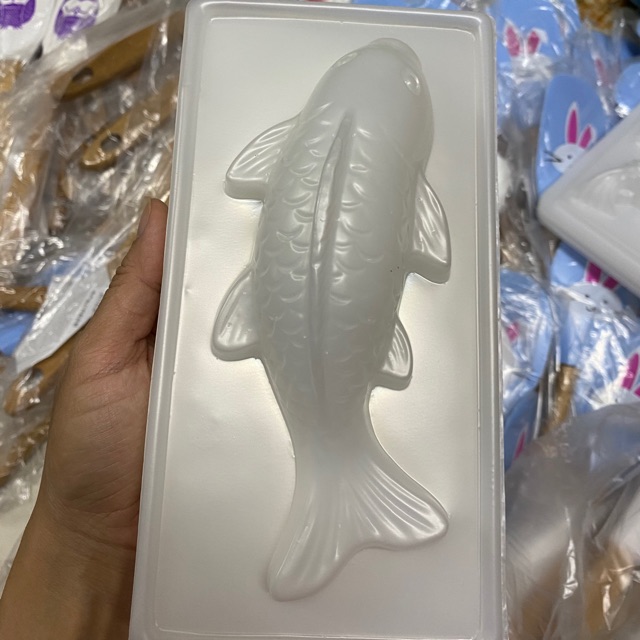 Khuôn trung thu thạch rau câu 1 cá