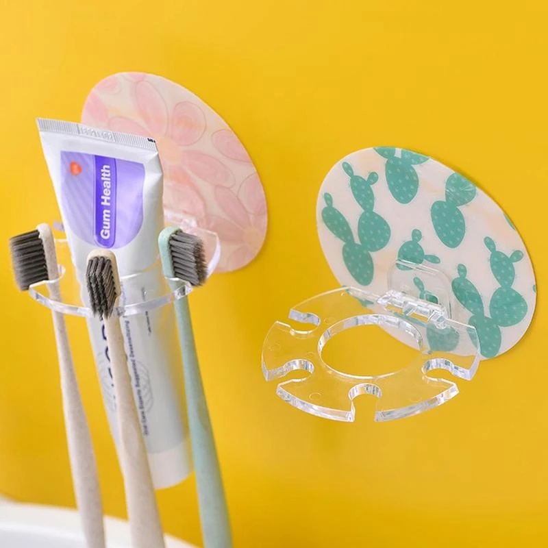 Giá Đỡ Bàn Chải Đánh Răng Gắn Tường Đa Năng