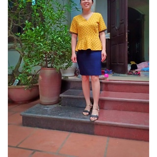 Sơ mi chấm bi