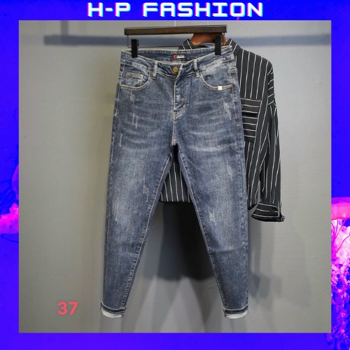 Quần jean nam chất bò Hpfashion, Quần bò nam đẹp vải jean co giãn mềm mịn, form cực chuẩn - QJNTCS37