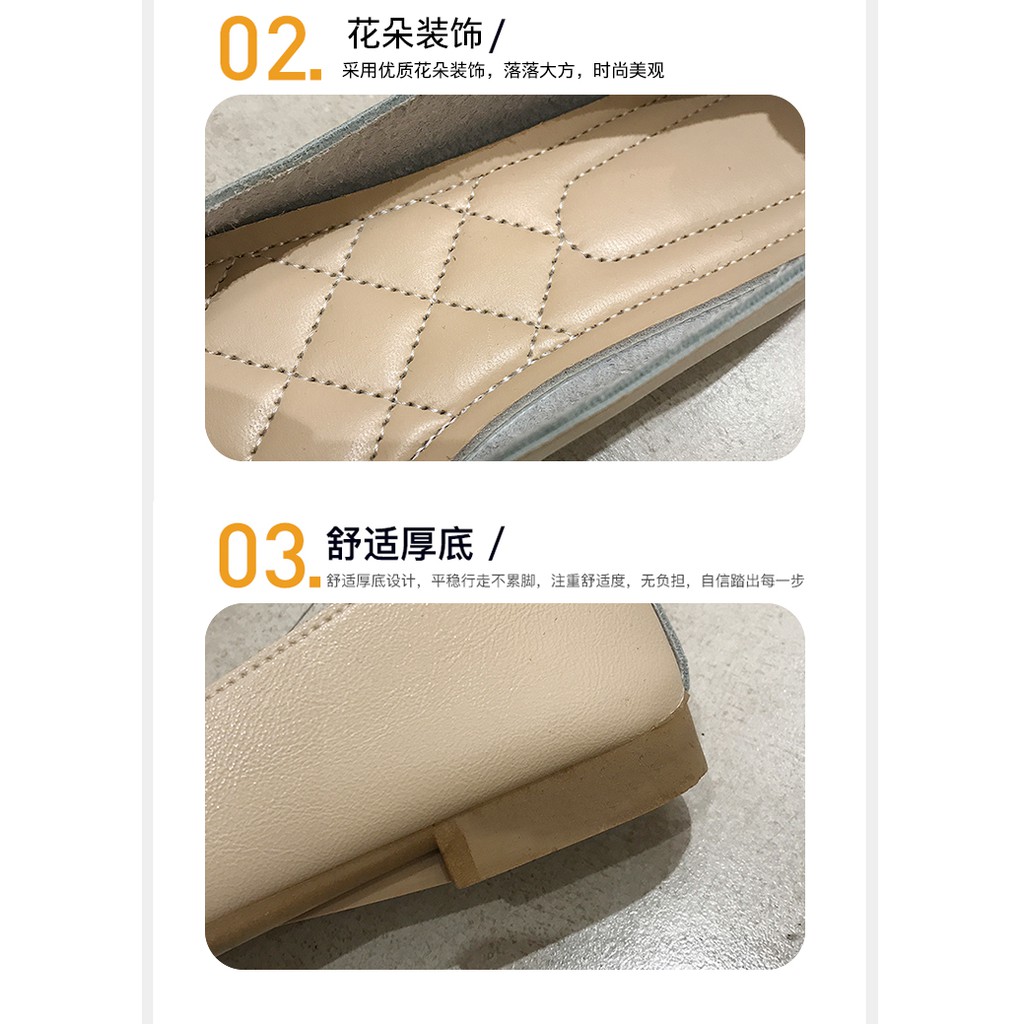 Giày Búp Bê Phối Nơ Xinh Xắn Dành Cho Nữ Size Xl 41 42 43 | BigBuy360 - bigbuy360.vn