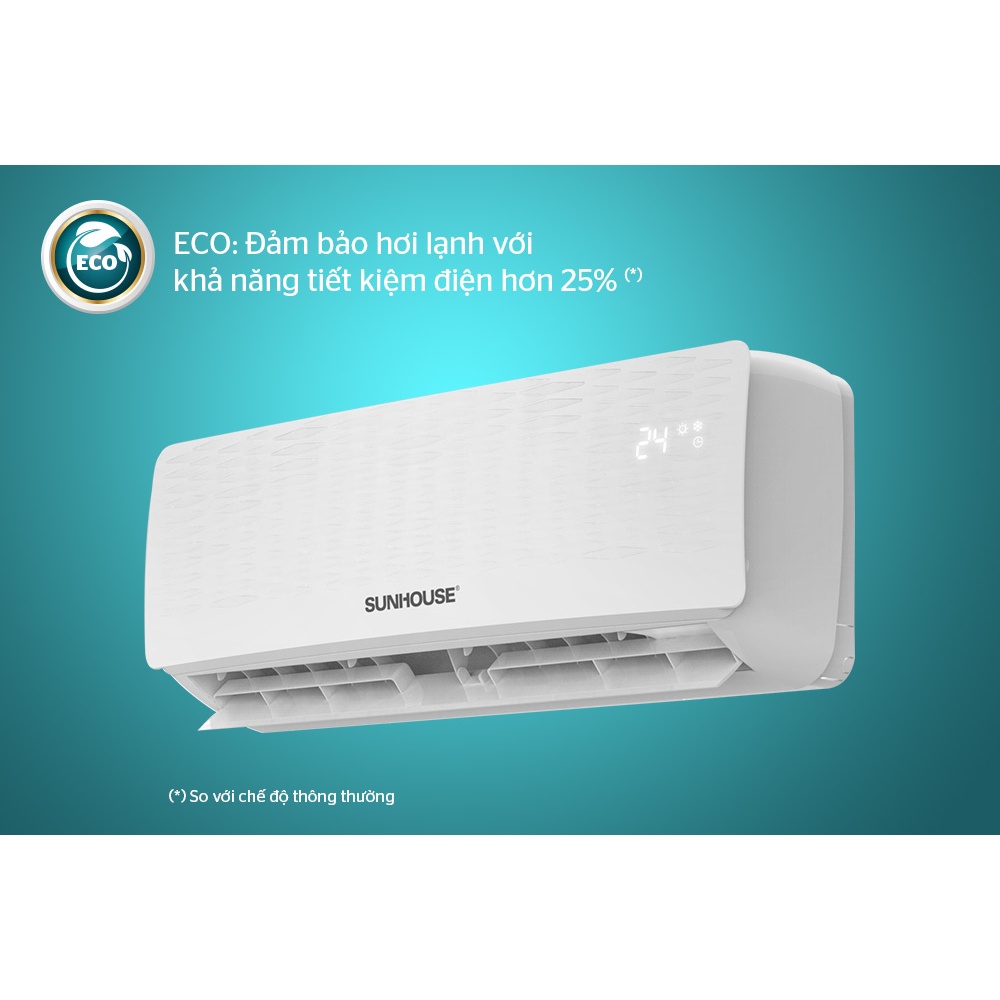 [Miễn phí vận chuyển và công lắp đặt] Điều hòa không khí hai chiều SUNHOUSE SHR-AW09H110/18H110