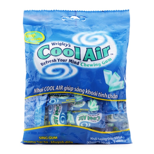 Kẹo Singum Cool Air gói 116gr x 50cái / gói