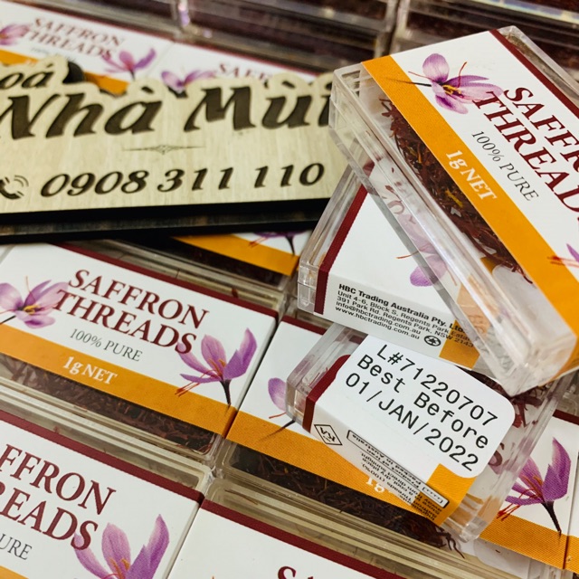 Nhuỵ hoa nghệ tây saffron