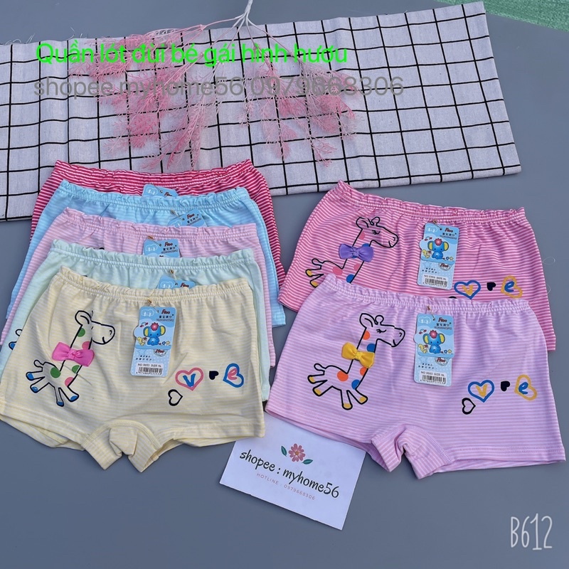 5 quần lót đùi hình hươu cho bé l