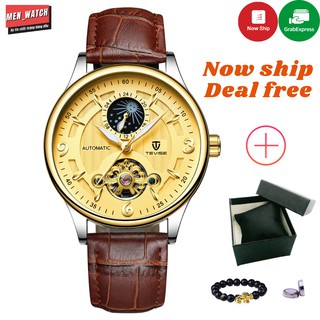 Đồng Hồ Nam Cơ Tự Động Chính Hãng TEVISE-T7 full box Thụy Sĩ bền bỉ sang trọng Sport.watch