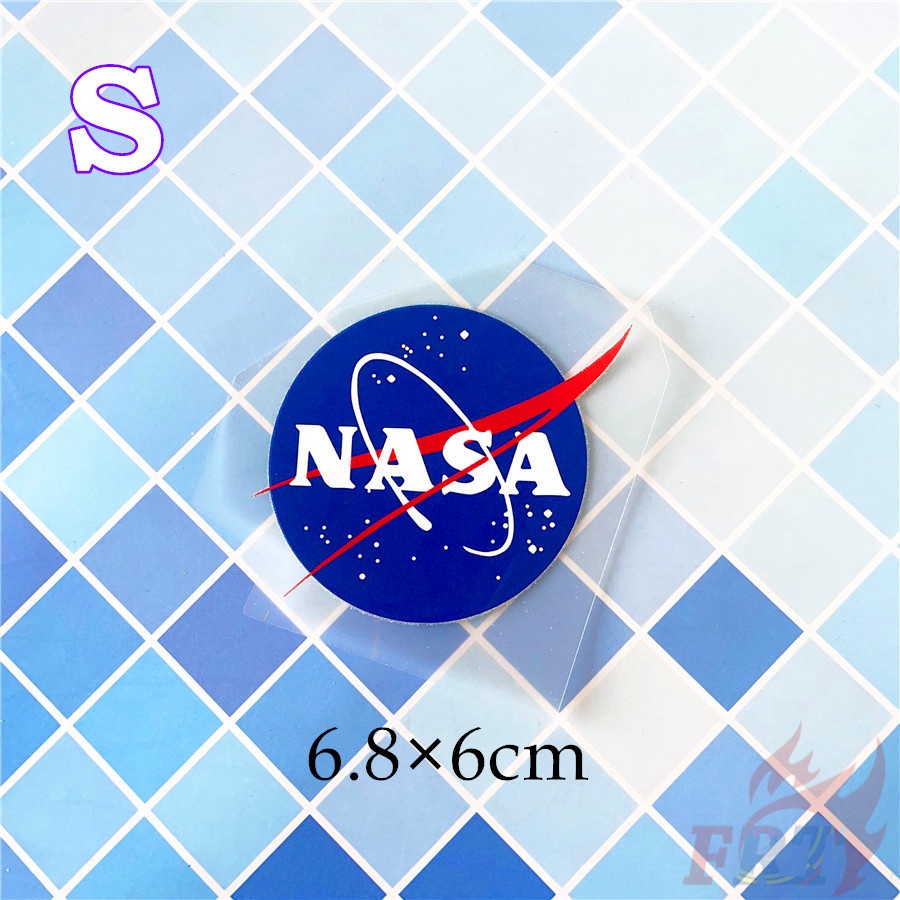 ◆ Nhãn Dán Vinyl Truyền Nhiệt: Thương Hiệu Thời Trang NASA ◆ 1 Sticker Dán Ủi Với Thiết Kế Đẹp Mắt