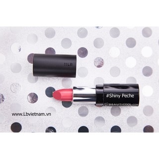 Son dưỡng LB Essence in Rouge Shine màu Shiny Peche.  : hồng nhạt nhẹ nhàng