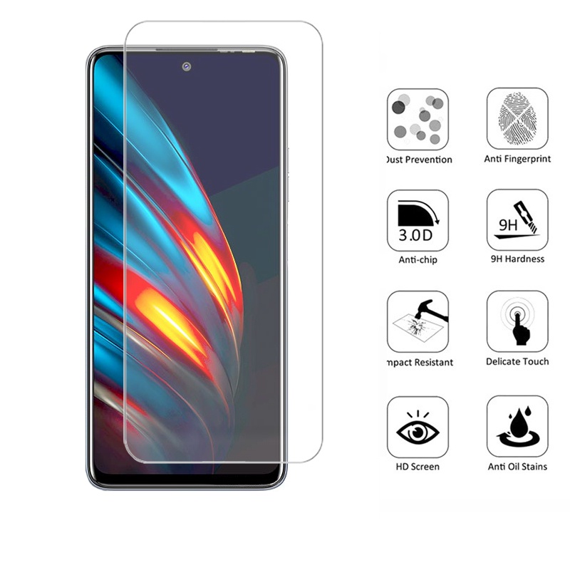 TECNO Pova 2 Kính cường lực bảo vệ camera 3 trong 1 Cho TECNO Pova 2 TECNO Pova Pouvoir 3 Air Pouvoir 4 Pro Spark 4 5 Spark 5 Air 5Pro TECNO Spark 4 Lite