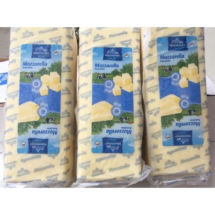 Phô mai mozzarella Oldenburger gói 2.5kg