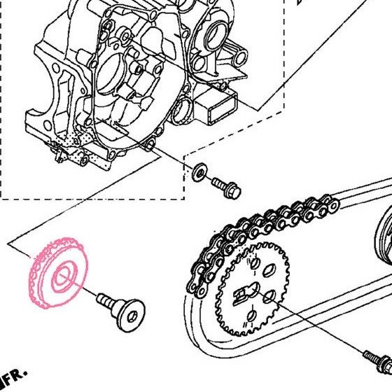 BÁNH BƠM NHỚT FU MẬP ZIN HONDA