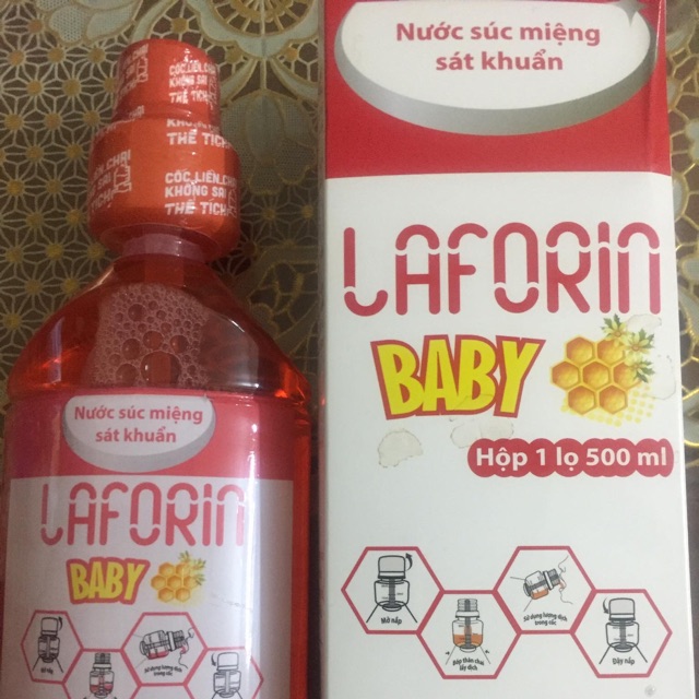 Nước súc miệng sát khuẩn LAFORIN